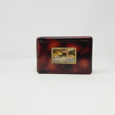 VINTAGE METAL CIGARETTE DECORATIVE HOLDER