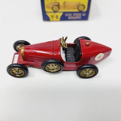 1960s MATCH BOX 1926 TYPE 35 BUGATTI