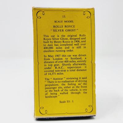 1960s MATCH BOX ROLLS - ROYCE SILVER GHOST