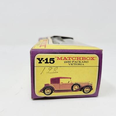 1960s MATCH BOX 1930s PACKARD VICTORIA