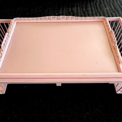 LOT 148   VINTAGE WOODEN BED TRAY