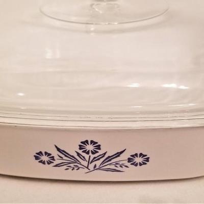 Lot #66 Corning Ware - Cornflower - Lot - 3 pieces