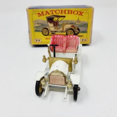 1960s MATCH BOX 1909 OPEL COUPE