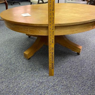 Large round coffee table