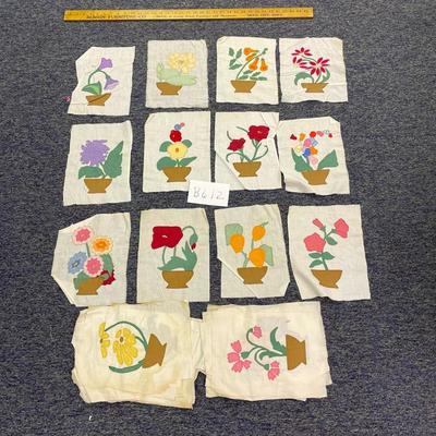 Floral Quilt Blocks