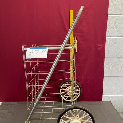 Collapsible shopping cart