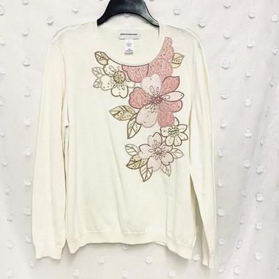 ALFRED DUNNER - WOMENâ€™S SWEATER - SIZE L