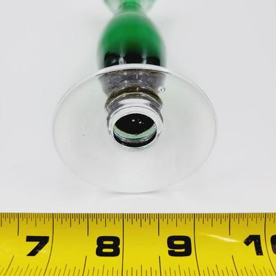 VINTAGE EMERALD GREEN GLASS BUD VASE