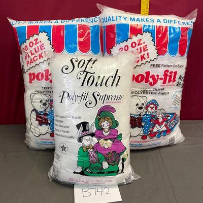 3-poly fill bags