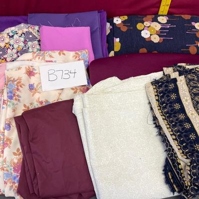 Misc color assortment of material