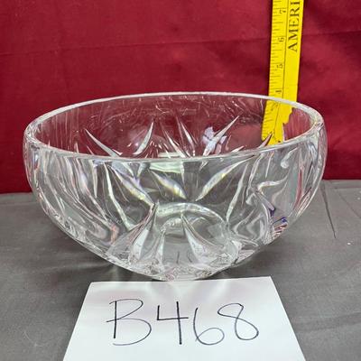 Gorham Star Blossom Crystal 8â€ Bowl