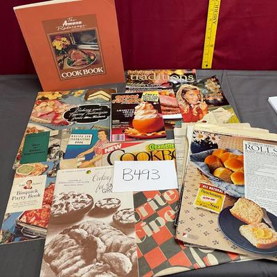 Vintage cook books