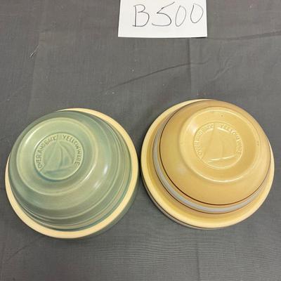 Over and Back Yellow ware