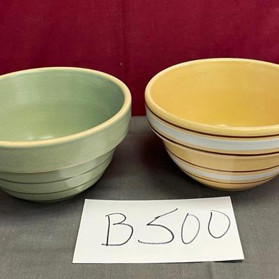Over and Back Yellow ware