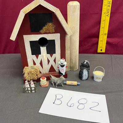 Barn and miniatures