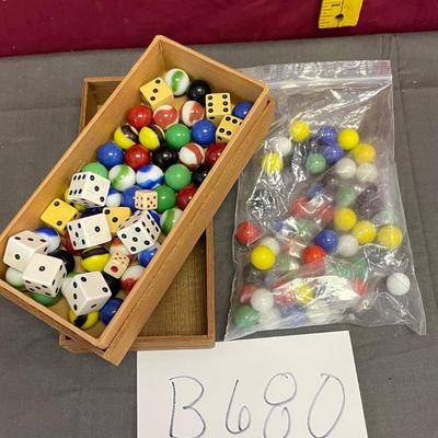 Marbles and dice
