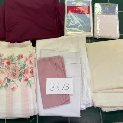 Vinyl mattress cover and miscellaneous sheets
