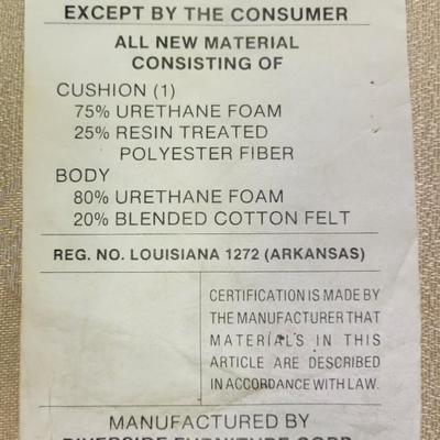 2 Pc Vintage Riverside Sofa and Love Seat