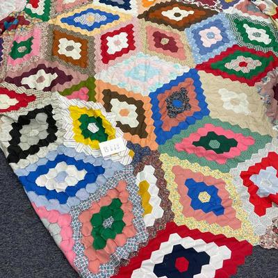 100x102â€ unfinished quilt top