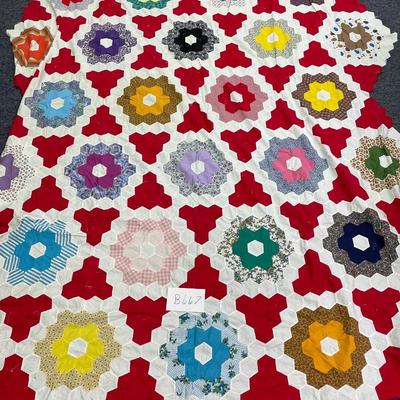 78x96â€ unfinished quilt top