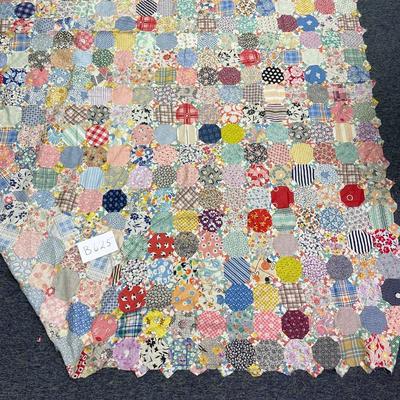 63x84â€ unfinished quilt top