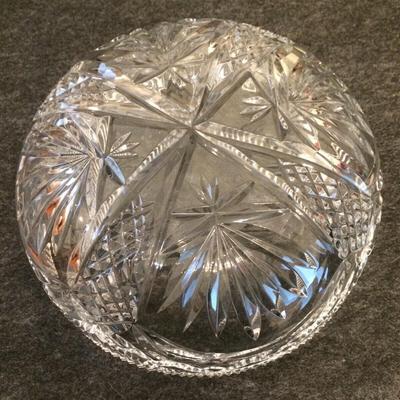 Waterford Crystal Bowl Master Cutter Salad Bowl 7 3/8