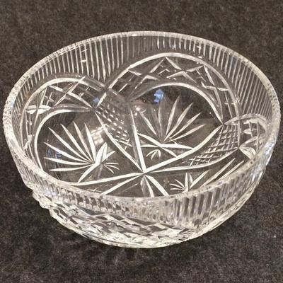 Waterford Crystal Bowl Master Cutter Salad Bowl 7 3/8