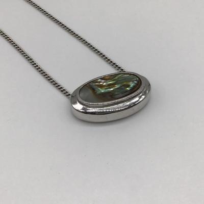 Avon Abalone Shell Necklace 17