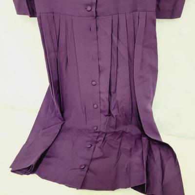 L.G. STAR VINTAGE PURPLE DRESS SIZE 14