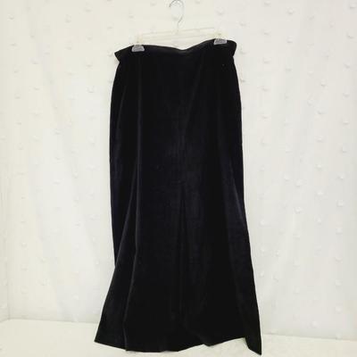 KAREN SCOTT WOMENS BLACK BUSINESS CASUAL SKIRT SIZE L
