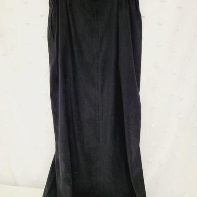 KAREN SCOTT WOMENS BLACK BUSINESS CASUAL SKIRT SIZE L