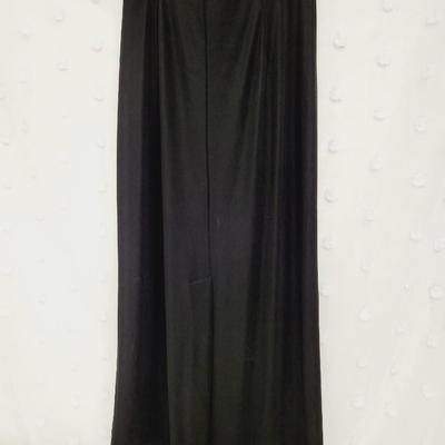 BRIGGS NEW YORK WOMENS BLACK FLOWY SKIRT SIZE PETITE M