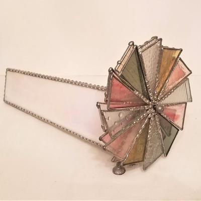 Lot #75  Contemporary Stained Glass Kaleidscope
