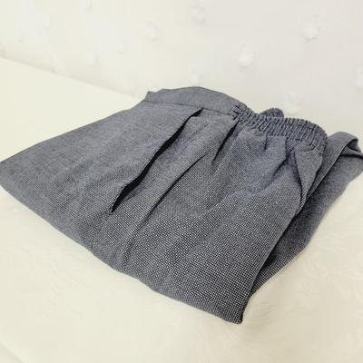 ALFRED DUNNER WOMENS GRAY PANT SUIT 2PC SIZE 12