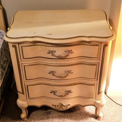 Lot #79  Vintage French Provincial Style Nighstand