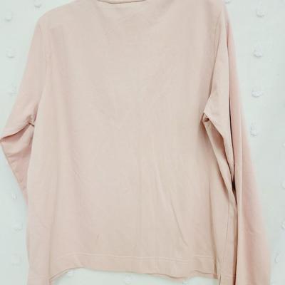 NWT! KORET WOMENS PINK FLORAL SWEATER TOP SIZE L