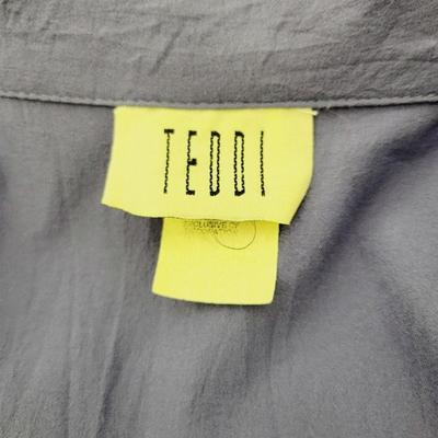 TEDDI WOMENS LIGHT ZIP UP JACKET SIZE LARGE