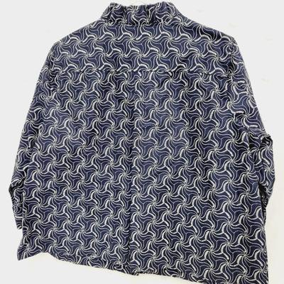 NWT! CHRISTOPHER & BANKS WOMENS SWIRL DESIGN BLAZER SIZE PETITE L