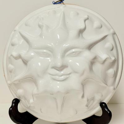 LOT 169  GROUP OF CERAMIC MOLDS CUP & MUG SMILING SUN BASSANO ITALY