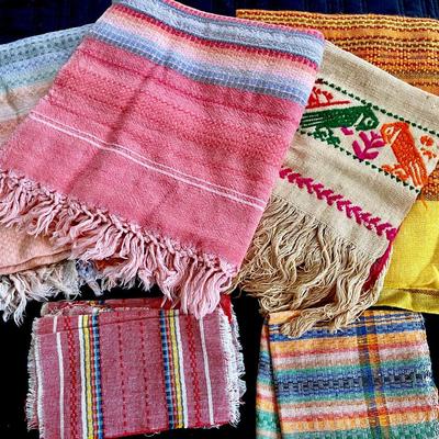 LOT 172  GROUP OF VINTAGE ETHNIC TEXTILES