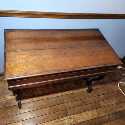 Antique Organ Parts Repair Repurpose project Side Table 38x19x30