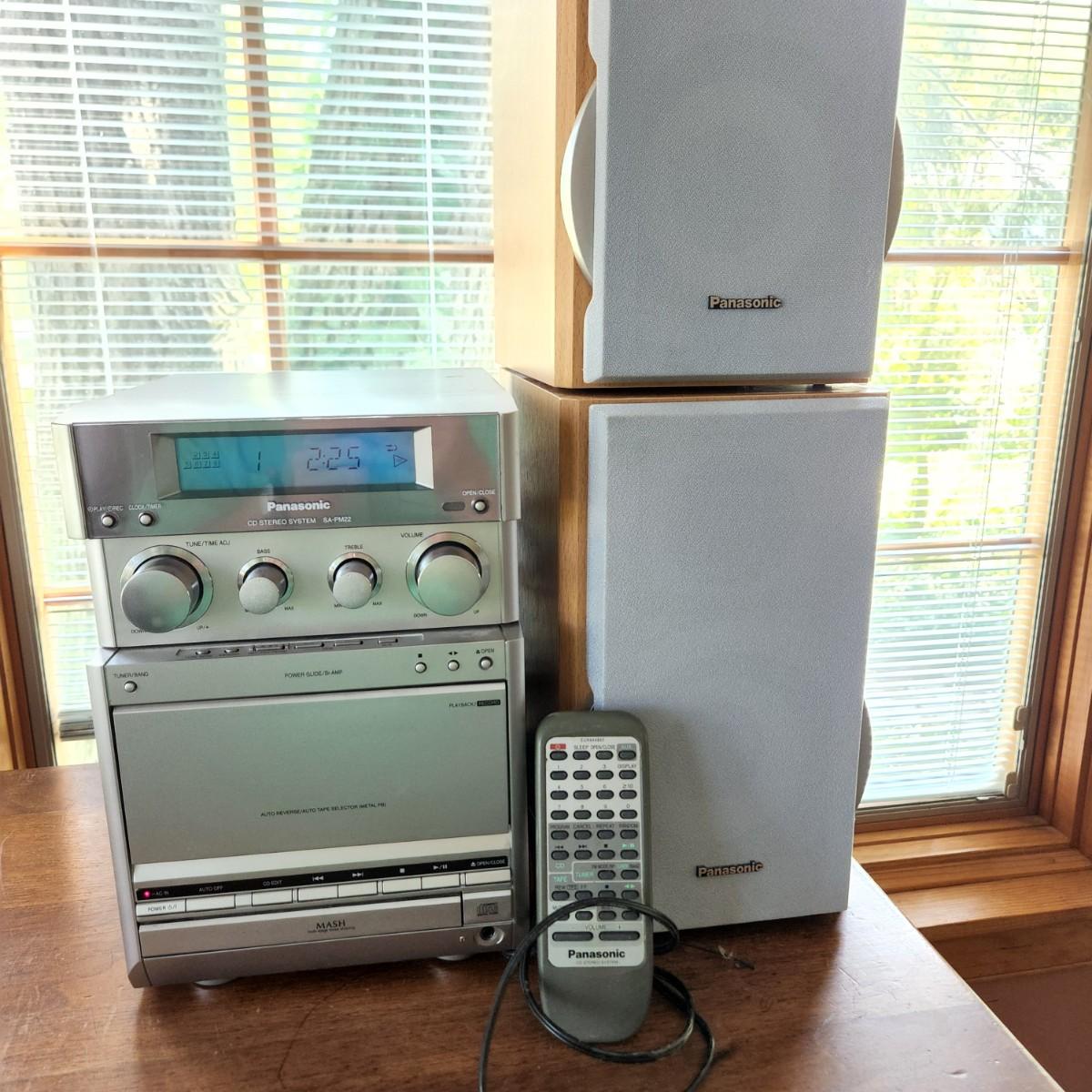 Panasonic CD Stereo System SAPM22