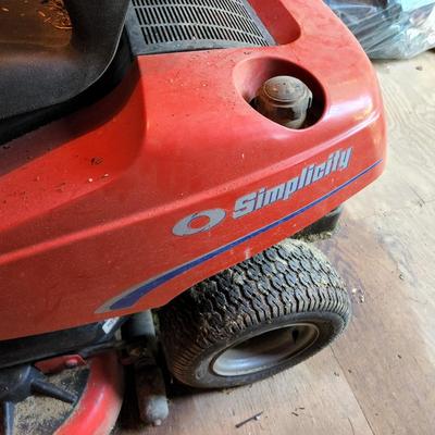 Simplicity Riding Mower Kohler Command 16HP  Untested