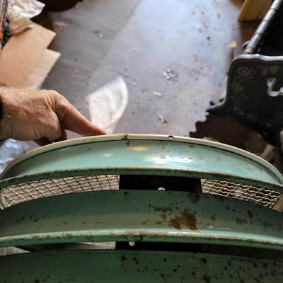 Vintage Blue Westinghouse 2 Speed Floor Fan Tested