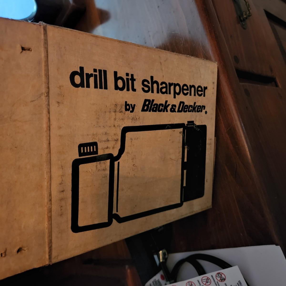 Black n Decker Drill Bit Sharpener