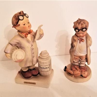 Lot #81  Lot of 2 Hummels - "Little Pharmacist" and "Doll Doctor"