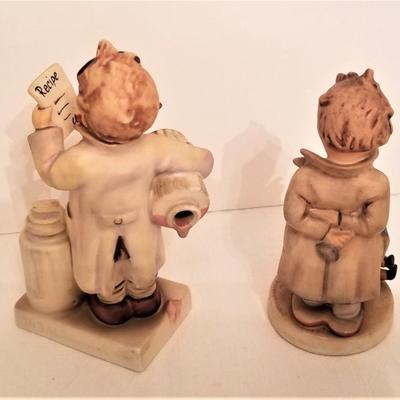 Lot #81  Lot of 2 Hummels - "Little Pharmacist" and "Doll Doctor"