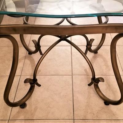 Lot #85  Contemporary Lamp Table - Acorn motif