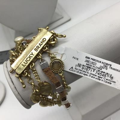 ðŸ€ Lucky Brand Semi Precious Bracelet. New with Tags