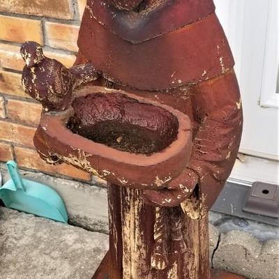 Lot #100  St. Francis Yard Statue